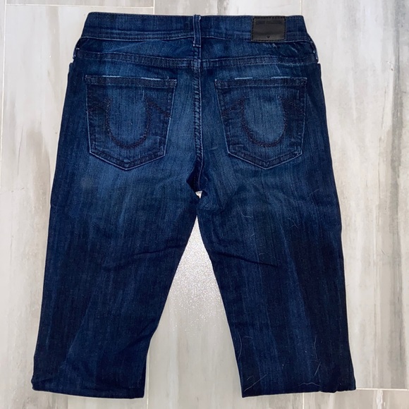 True Religion Victoria Mid Rise Skinny, Made in the USA, 26x33, EUC, $288 MSRP - Picture 4 of 13